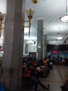 Pekingi pályaudvar váróterme