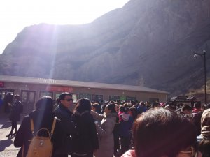 Függő-kolostor bejárat