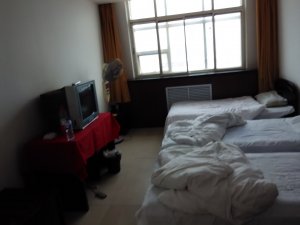 Datongi szállás: szoba